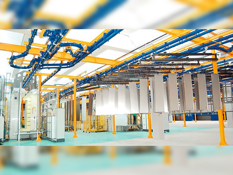 五金喷塑涂装生产线